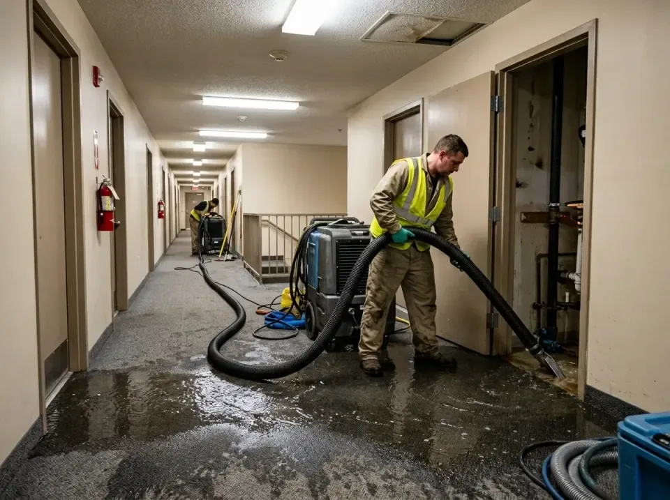 multi-unit-apartment-hallway-f-005 — frequently asked questions, Emergency Burst Pipe Water Extraction & Removal in Blandon,…